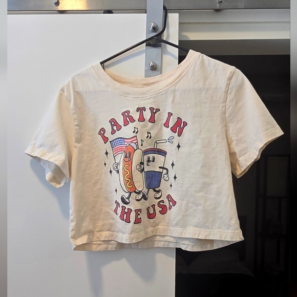 Party in the USA Crop Top - Picture 1 of 2